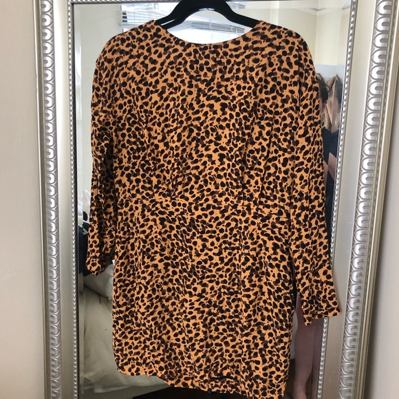& Other Stories Leopard Print Dress - Picture 4 of 8